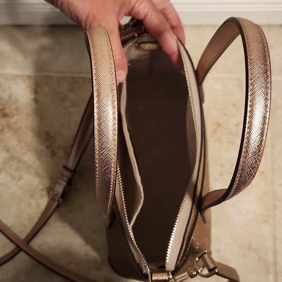 kate spade rose gold glitter purse - Picture 4 of 4